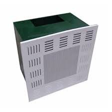 comprar Caja de filtro Hepa de alta eficiencia de la sala limpia, tanque líquido, salida de suministro de aire placa galvanizada online manufacture