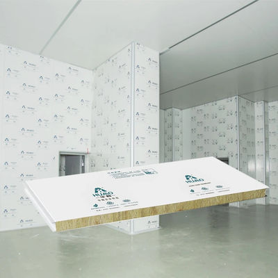 comprar Máquina de lana de roca hecha en sala limpia panel de sándwich aislamiento acústico 950mm 1150mm ancho online manufacture