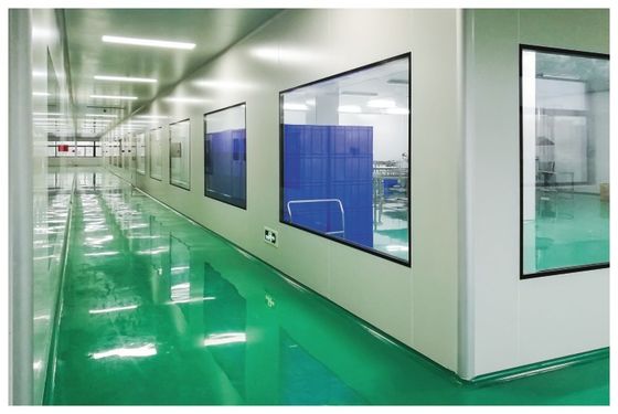 comprar Cuadro de aluminio ventana de vidrio doble templado para ambientes de sala limpia online manufacture