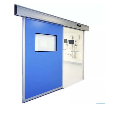 comprar Puertas de hospital deslizantes herméticas automáticas con material de acero galvanizado pintado online manufacture
