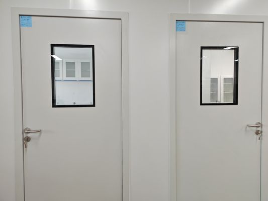 comprar Puerta de cuarto limpio de acero modular Puerta giratoria hermética de pared de 250 mm de espesor para laboratorio online manufacture