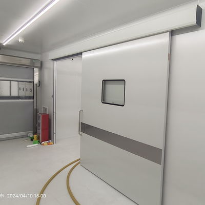 comprar GMP Farmacéutico Sala limpia Puerta corredera automática con panel de acero inoxidable online manufacture