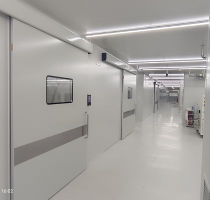 comprar Sala limpia de hospital Puerta corredera automática aislamiento térmico Construcción sin costuras online manufacture