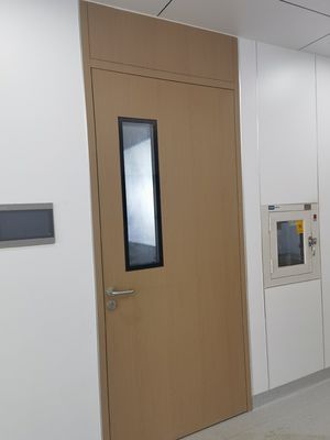 comprar Puerta única de acero de grano de madera para el hotel. Apartamento del hospital escolar. online manufacture