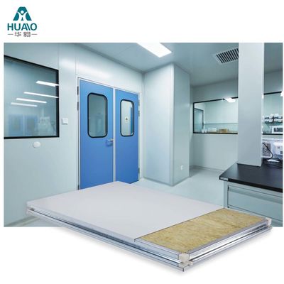 comprar Retardante del fuego aislante del sonido sísmico sala limpia antibacteriana panel de sándwich de la piel de roca online manufacture