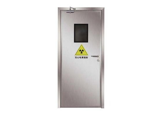 comprar Puerta de plomo de rayos X galvanizado 304SS de protección contra la radiación para hospitales farmacéuticos médicos online manufacture