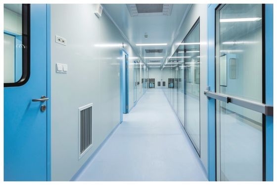 comprar Seguridad Farmacéutica Puerta de sala limpia Acero galvanizado con ventanas templadas online manufacture