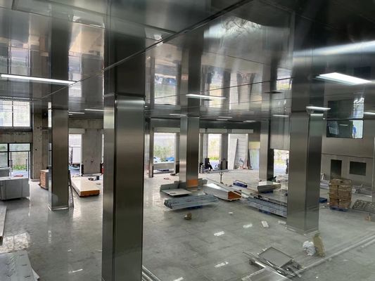 comprar Certificado ISO 304 0.5 mm de acero inoxidable paneles de salón limpio para la fábrica de alimentos online manufacture