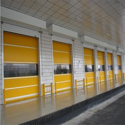 comprar Puertas de alta velocidad eléctricas con persianas de rodillo rápido aislamiento en frío anti-sentarse online manufacture