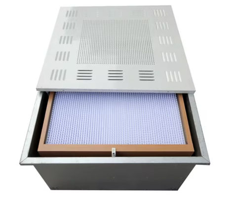 comprar Caja de filtro HEPA modular de acero inoxidable para la filtración de aire en salas limpias de hospitales online manufacture