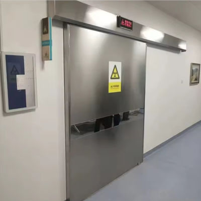 comprar Puertas de protección contra la radiación, puertas corredizas automáticas con revestimiento de acero. online manufacture