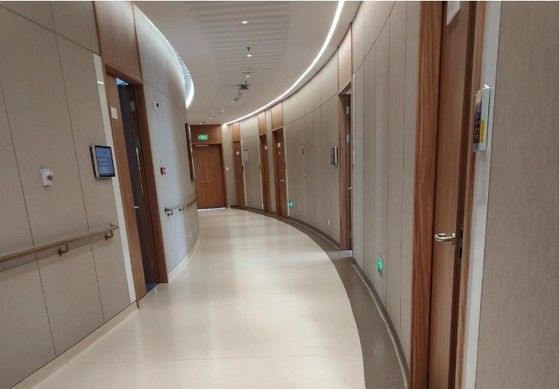 comprar HUAAO PREZ DE FABRICA 2MM ROLLO DE VINÍL HOTEL HOSPITAL Comercial / homogéneo ROLLO de piso de vinilo ROLLO de PVC online manufacture