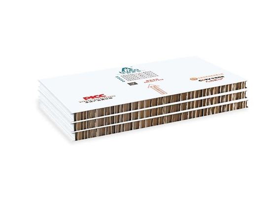 Papel retardante de llama máquina de paneles de pared de panal de miel hecha de 50mm-100mm de espesor
