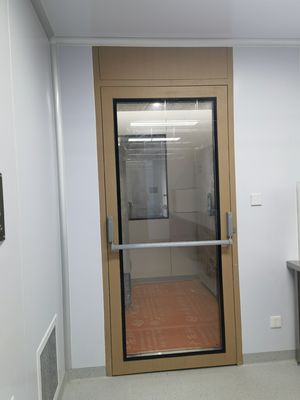 Sistema de puertas de sala limpia GMP Barra de pánico con cerradura mundial de alta seguridad