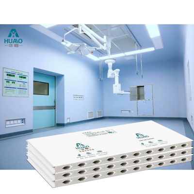 HUAAO Modular de la sala limpia de la pared PU paneles de sándwich de lana de roca paneles de la pared de la sala limpia