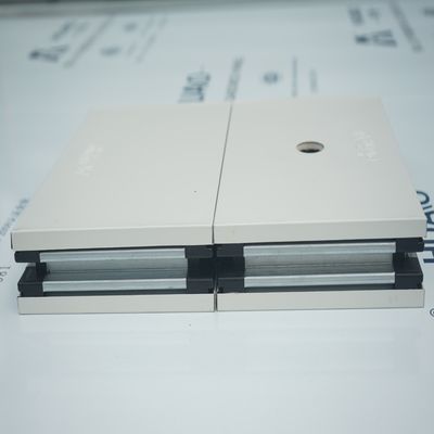 0.376 0.426 placa de acero hecha a mano sala limpia panel de sándwich de vidrio placa de magnesio