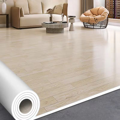 Rollo de pisos de PVC comercial impermeable antideslizante Escuela Hospital Centro comercial Solución gráfica moderna para interiores Plástico